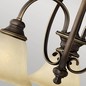 Preview: Elstead Cello Kronleuchter E27 3-fach Antike Bronze