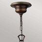 Preview: Elstead Cello Kronleuchter E27 6-fach Antike Bronze