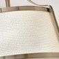 Preview: Elstead Charlotte Deckenleuchte E27 3-fach Gebürstetes Karamell