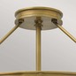 Preview: Elstead Collier Deckenleuchte E14 4-fach Heritage Messing