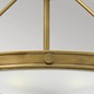 Preview: Elstead Collier Deckenleuchte E14 4-fach Heritage Messing