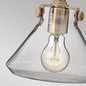 Preview: Elstead Congress Wandleuchte E27 29cm Gebürstetes Karamell
