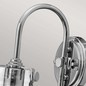 Preview: Elstead Congress Wandleuchte E27 29cm Chrom