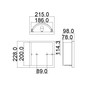 Preview: Elstead Daphne LED Wandleuchte G9 Poliertes Chrom IP44