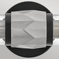 Preview: Elstead Ellison Wandleuchte E27 2-fach Schwarz mit Nickel gebürstet Glas klar IP44