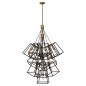 Preview: Elstead Fu Lighton Kronleuchter E27 13-fach Bronze