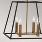 Preview: Elstead Fu Lighton Hängeleuchte E14 4-fach Bronze
