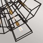 Preview: Elstead Fu Lighton Kronleuchter E27 7-fach Bronze