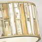 Preview: Elstead Gemma Deckenleuchte E27 3-fach Blattsilber
