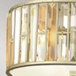 Preview: Elstead Gemma Deckenleuchte E27 3-fach Blattsilber