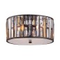 Preview: Elstead Gemma Deckenleuchte E27 3-fach Vintage-Bronze