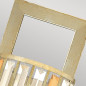 Preview: Elstead Gemma Wandleuchte E14 2-fach 65cm Blattsilber