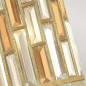 Preview: Elstead Gemma Wandleuchte E14 2-fach 65cm Blattsilber