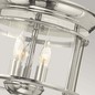 Preview: Elstead Gentry Deckenleuchte E14 3-fach Poliertes Nickel