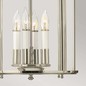 Preview: Elstead Gentry Hängeleuchte E14 4-fach Poliertes Nickel