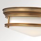 Preview: Elstead Hadley Deckenleuchte E27 3-fach Gebürstete Bronze