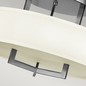 Preview: Elstead Hampton Deckenleuchte E27 3-fach Antikes Nickel