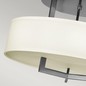 Preview: Elstead Hampton Deckenleuchte E27 3-fach Antikes Nickel