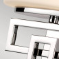 Preview: Elstead Lanza LED Wandleuchte G9 Poliertes Chrom IP44