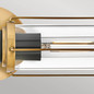 Preview: Elstead Masthead Wandleuchte E27 2-fach Heritage Messing und Schwarz IP44