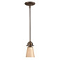 Preview: Elstead Mayflower Hängeleuchte E27 21cm Ältere Bronze