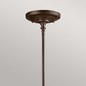 Preview: Elstead Mayflower Hängeleuchte E27 21cm Ältere Bronze