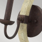 Preview: Elstead Middlefield Wandleuchte E14 Eisenrost