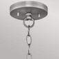 Preview: Elstead Nash Pendelleuchte E27 Antikes Nickel Off-White