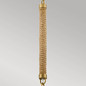 Preview: Elstead Nash Pendelleuchte E27 Heritage Messing Off-White
