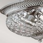 Preview: Elstead Plantation Deckenleuchte E27 3-fach Poliertes antikes Nickel