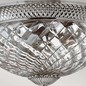 Preview: Elstead Plantation Deckenleuchte E27 3-fach Poliertes antikes Nickel