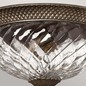 Preview: Elstead Plantation Deckenleuchte E27 3-fach Perle Bronze