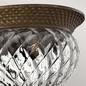 Preview: Elstead Plantation Deckenleuchte E27 2-fach Perle Bronze