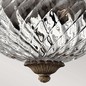 Preview: Elstead Plantation Deckenleuchte E27 2-fach Perle Bronze