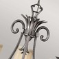 Preview: Elstead Plantation Kronleuchter E14 4-fach Poliertes antikes Nickel