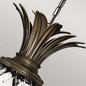 Preview: Elstead Plantation Hängeleuchte E14 4-fach Perle Bronze