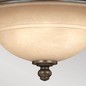 Preview: Elstead Plymouth Deckenleuchte E27 3-fach Ältere Bronze