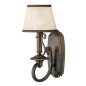 Preview: Elstead Plymouth Wandleuchte E14 Ältere Bronze