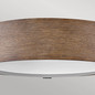 Preview: Elstead Sawyer Außen-Deckenleuchte E14 3-fach Sequoia-Holzoptik mit rostfarbenen Eisenakzenten Holzoptik IP44