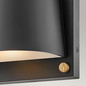 Preview: Elstead Scout Außenwandleuchte GU10 LED Schwarz IP44 Anti-Meerwasser
