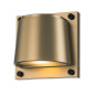 Preview: Elstead Scout Außenwandleuchte GU10 LED Heritage Messing lackiert IP44 Anti-Meerwasser