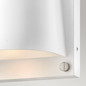 Preview: Elstead Scout Außenwandleuchte GU10 LED Satin weiß IP44 Anti-Meerwasser