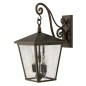 Preview: Elstead Trellis Außen-Wandleuchte E14 4-fach Regency-Bronze IP44