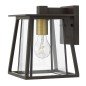 Preview: Elstead Walker Außen-Wandleuchte E27 24cm Buckeye Bronze IP44