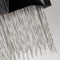 Preview: Elstead Zuma LED Wandleuchte G9 3-fach Satinschwarz, Silber