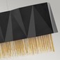 Preview: Elstead Zuma Hängeleuchte E27 6-fach 33cm Satinschwarz, Gold