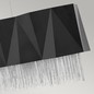Preview: Elstead Zuma Hängeleuchte E27 6-fach 33cm Satinschwarz, Silber