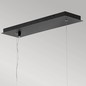 Preview: Elstead Zuma Hängeleuchte E27 6-fach 33cm Satinschwarz, Silber