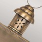 Preview: Elstead Hyde Park Außen-Wandleuchte E27 Massives Messing IP44