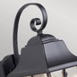 Preview: Elstead Kent Außen-Wandleuchte E27 Schwarz IP44